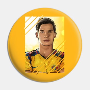 Diego Lainez America Pin