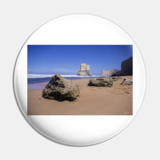 Gog and Magog from Gibson Steps, Port Campbell National Park, Victoria, Australia. Pin