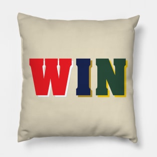 WIN IN WISCONSIN Pillow