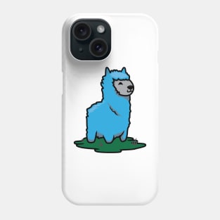 Alpaca - Blue Phone Case