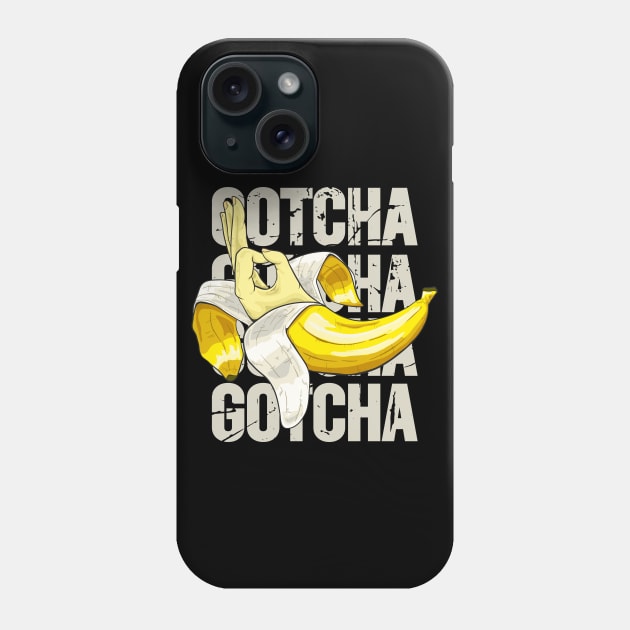 Gotcha Phone Case by PaperHead