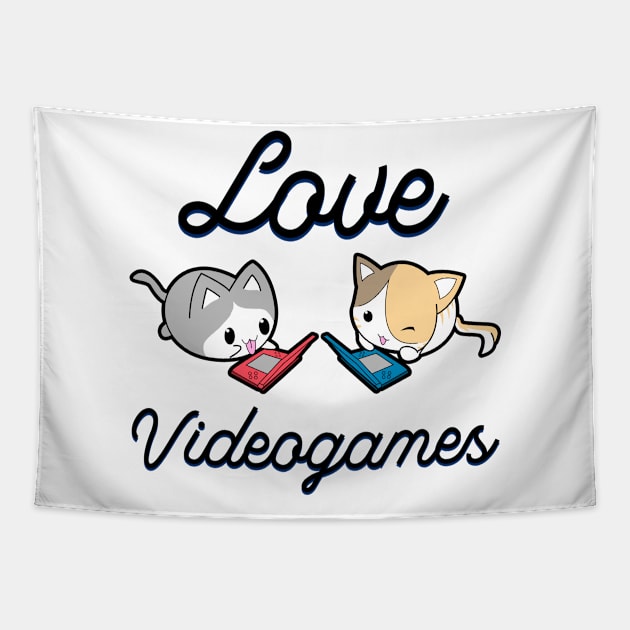 Love Videogames Tapestry by KsuAnn