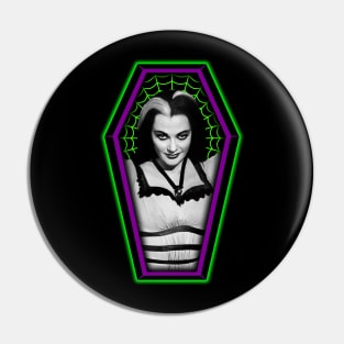 COFFIN MUGSHOT 1 (LILY) Pin