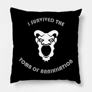 I survived the tomb of horrors Pillow