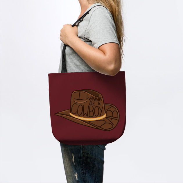 I Wanna Be A Cowboy Baby Vine Tote Teepublic I Wanna Be A Cowboy Baby Vine Tote Teepublic