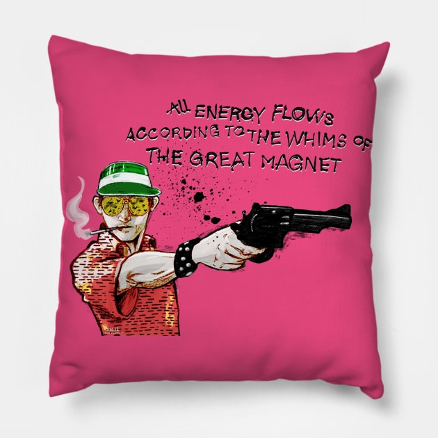 All energy flows Pillow by ThatJokerGuy