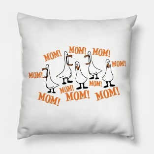 Mom Mom Mom Mom And Mom Pillow