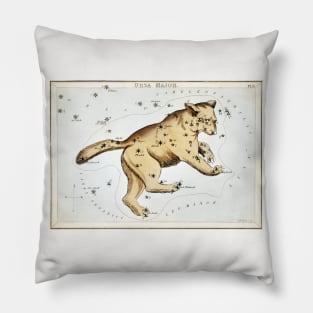 Ursa Major by Sidney Hall (1831) Pillow