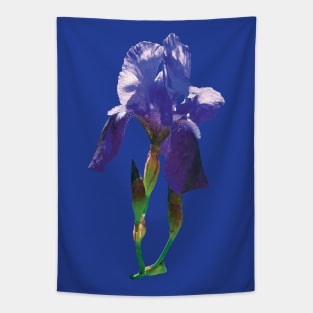 Irises - Iris and Buds Tapestry