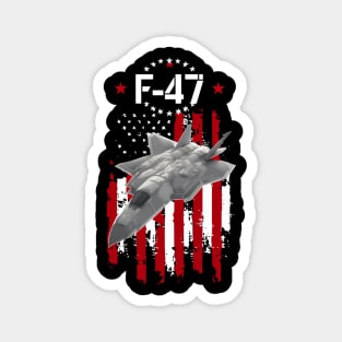 Funny F47 Fighter Jet Trump Shirt F-47 Jet Fighter Aircraft Magnet