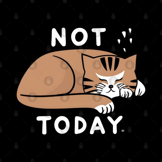 Not today cat by NomiCrafts