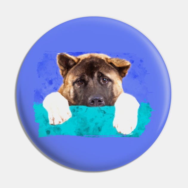 American Akita Pin by Nartissima