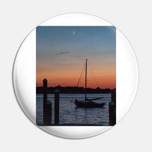 Serene Sunset Pin