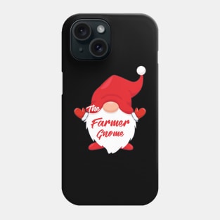 The Farmer Gnome Matching Family Christmas Pajama Phone Case