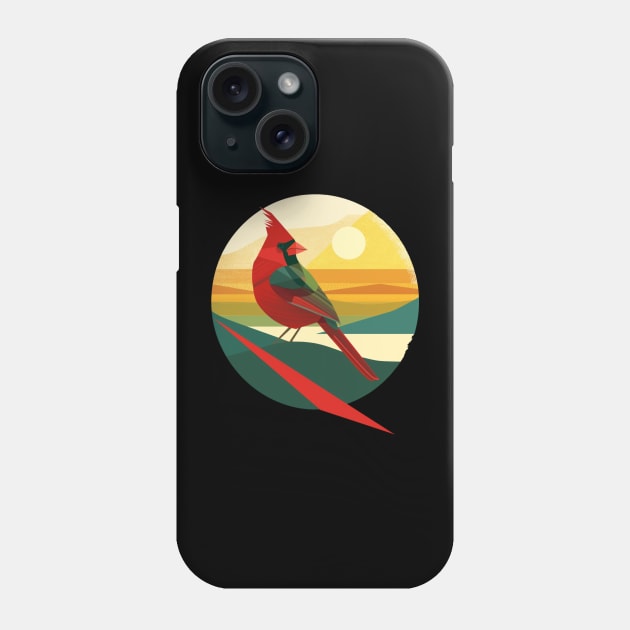 Cardinal Bird Inspired Wardrobe Phone Case by Camping Addict