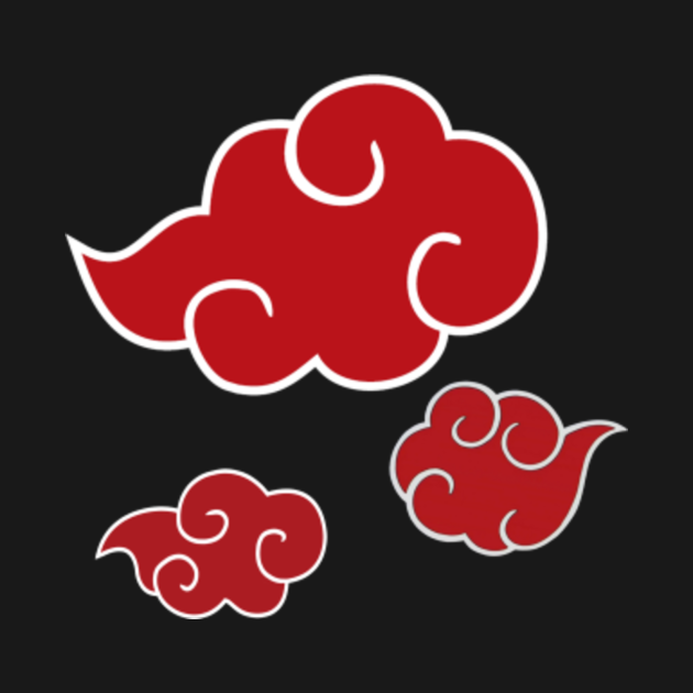 Red Clouds of Akatsuki - Akatsuki - T-Shirt | TeePublic
