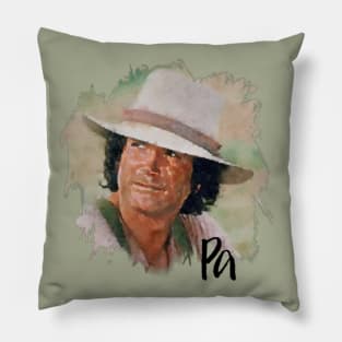 Pa Ingalls Little House on the Prairie Pillow