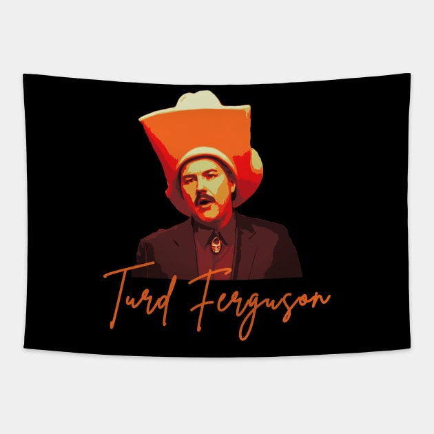 Turd Ferguson Classic Color Tapestry by clownescape