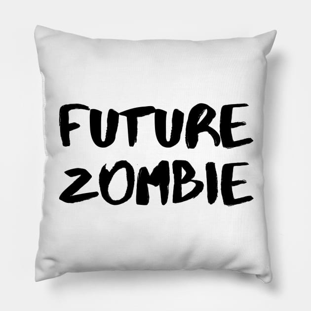 Future Zombie – Black Pillow by KoreDemeter14