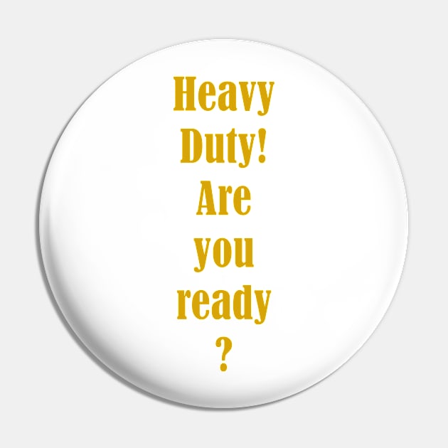 Duty Pin by The Knights T-shirts