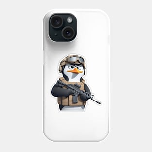 Tactical penguin Phone Case