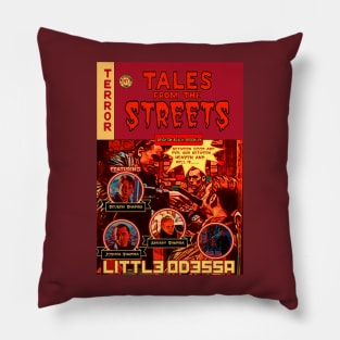 Tales From The Streets (Brighton Beach Brooklyn) Pillow