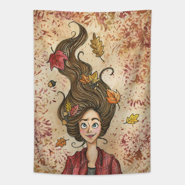 Autumn Breeze Tapestry by EmilyRCarrier