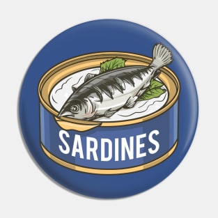 National Sardines Day – November Pin