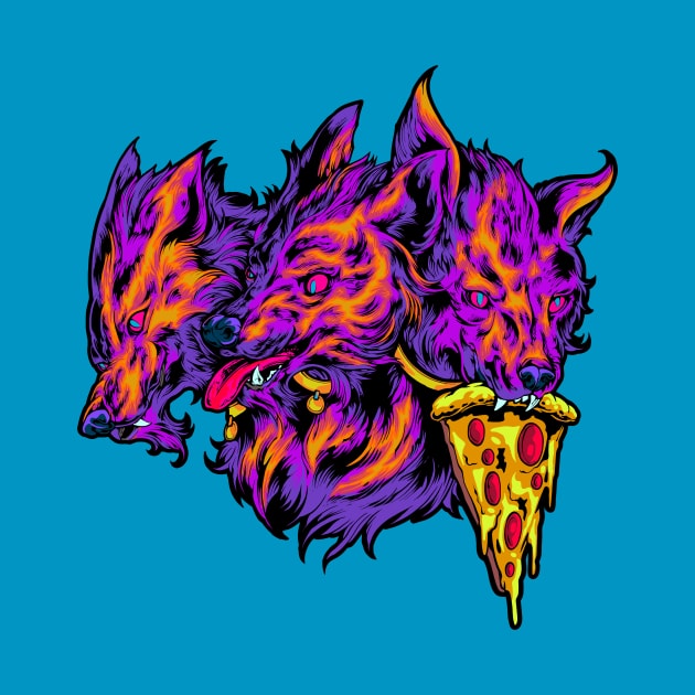 Alternate Color Edition Cerberus Good Boy Pizza Doggo by Austin Plug & Tunnel Co. 