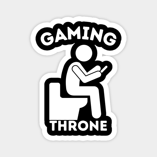 Gaming Throne Magnet by NotLikeOthers