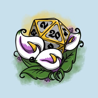Calla Lily d20 T-Shirt