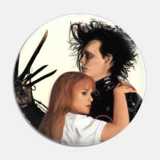 Edward scissorhands Pin