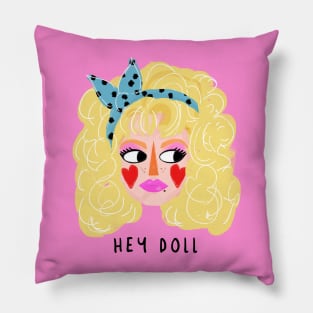 HEY DOLL Pillow