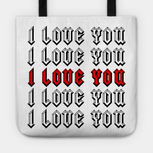 I Love You Tote