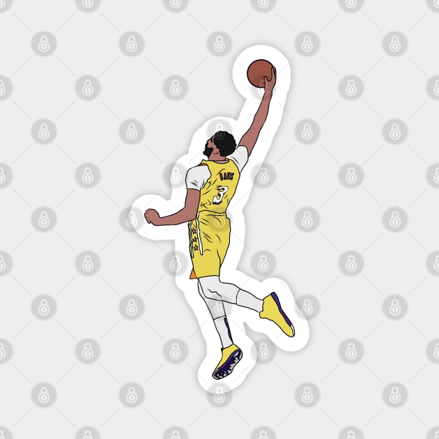 Anthony Davis Dunk Magnet by rattraptees