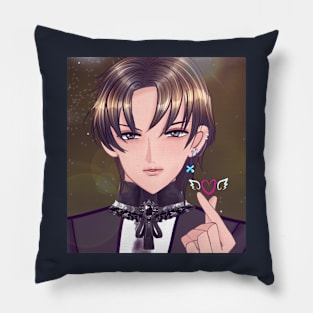 Handsome anime male Pillow