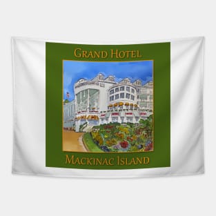 Grand Hotel in Mackinaw Island, Michigan Tapestry