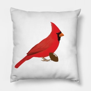 Football Cardinal Pillow