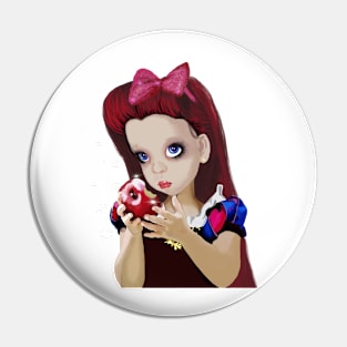 Snow white Pin