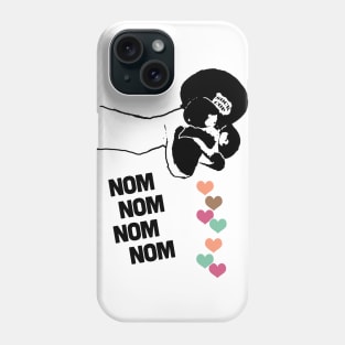 Sock Cop Eats Hearts Phone Case