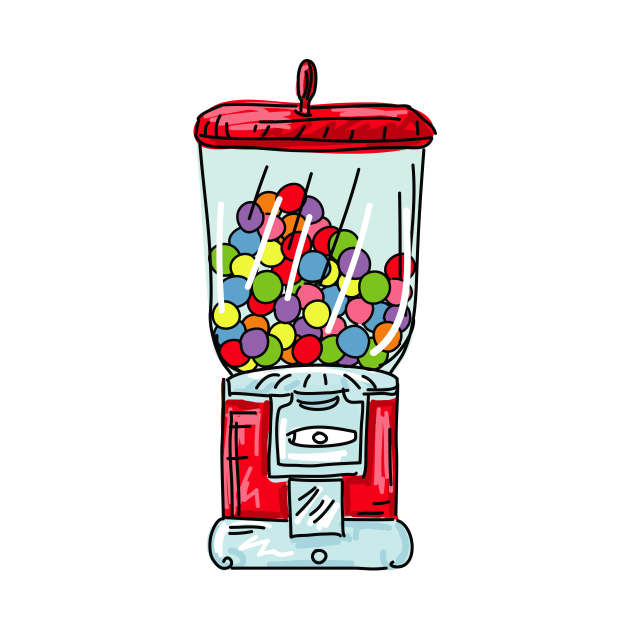 Retro Gumball Machine by SWON Design