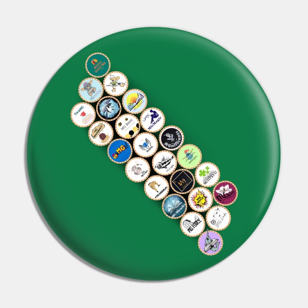 Middle Grade Hub Scout Pin by oakenspirit