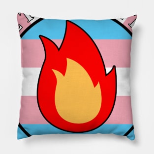 NMCIT - Fire Symbol Outlined Pillow