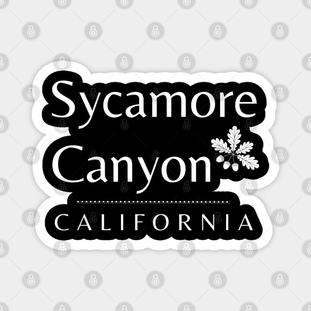 Sycamore Canyon California Acorns Magnet by MalibuSun