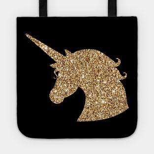 Gold Unicorn Tote