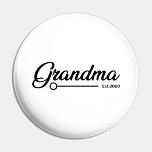 Grandma Est. 2020 Pin