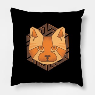 POLYGONAL CAT Pillow