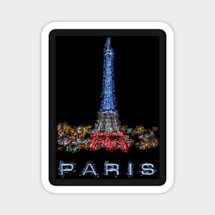 Paris, Art Poster Magnet