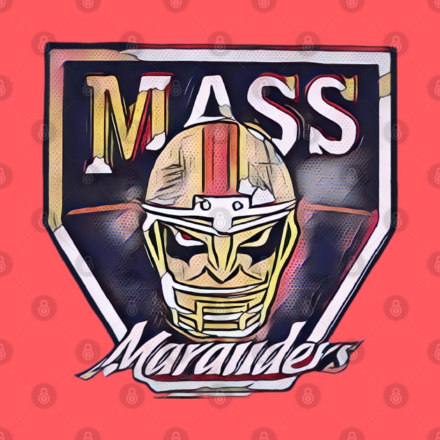 Massachusetts Marauders Football by Kitta’s Shop