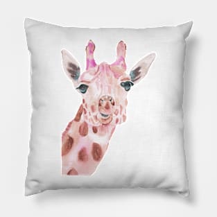 Colorful Giraffe Pillow